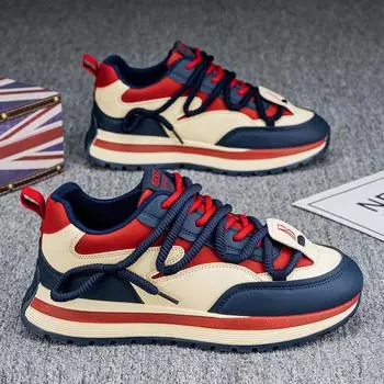 Daddy shoes men s spring 2025 new men s niche design sense platform trend fashion leisure sports trend shoes 39