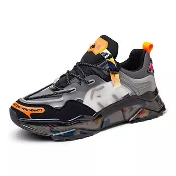 Daddy Shoes Мужские весенне-осенние повседневные кроссовки на платформе для активного отдыха с низким верхом на шнуровке Кроссовки для бега Мягкие удобные Zapatillas Hombre 39