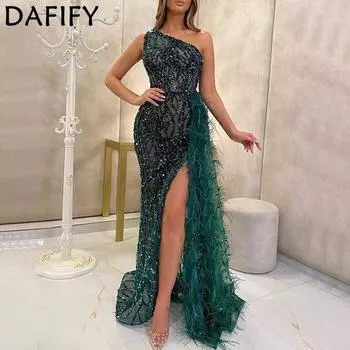 DAFIFY женские модные летние весенние однотонные коктейльные и вечерние платья без рукавов с высокой талией и принтом