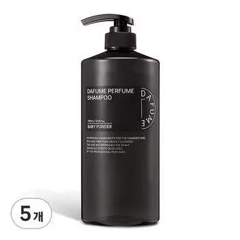 Dafume by Cocodor Signature Perfume Shampoo Baby Powder, 1000мл, 5 штук, Корейский шампунь для домашних животных