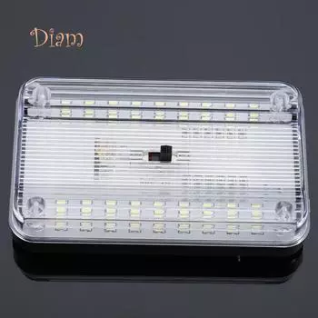 DAG Universal 12V 36 LED Автомобильный интерьер Купол Крыша Потолочный светильник для чтения Лампа