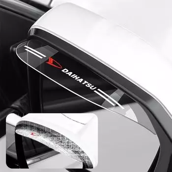 Daihatsu Зеркало двери, Козырек, Все серии, Водоотталкивающие наклейки, Боковое зеркало, Защита от дождя и снега, Medium