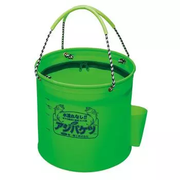 Daiichi Seiko Utilizing Bakkan Horse Mackerel Bucket 33 см 11042 Utilizing Bucket Fishing Green