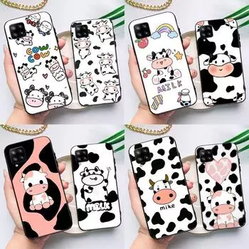 Dairy Cattle Cow Speckle Case For Samsung Galaxy A54 A34 A53 A13 A32 A52 A14 A51 A71 A23 A33 A73 A12 A22 A21S Coque Samsung A13 4G