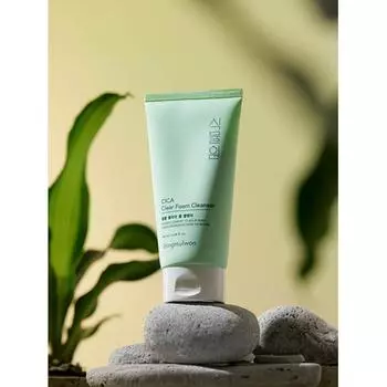 Daiso Botanic Garden Centella Asiatica Прозрачная пенка для умывания 180 мл