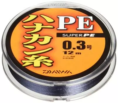 DAIWA Ayu Line PE Hanakan Thread 12 м Темно-синий Нет. 0.7