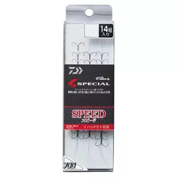 Daiwa Ayu SPECIAL One Day Pack Fluoro Harris 3 шт. Ikari Speed D-MAX 7.0