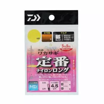 DAIWA Christia Comfortable Smelt Mechanism SS Standard Nylon Long Multi 6 Needles No. 1.0
