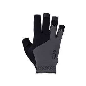 Перчатки DAIWA Cold Protection Light Grip 5 Cut Gunmetal M Fishing DG-6323W