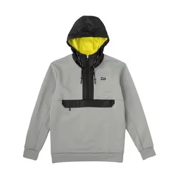 DAIWA Cold Weather Wear Light Sweat Anorak Parka Gray L Gray L DE-8721 DE-8721