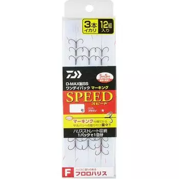 Daiwa DAIWA D MAX Ayu SS One Day Pack с маркировкой Fluoroharis 3 Squid 4 Squid Различные размеры 7,5 3 Squid
