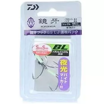 Daiwa DAIWA крючок с зеркальным зубом SS LJ balaciles комплект быстрой атаки 4 2 тройных