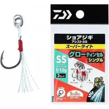 Daiwa DAIWA Rockfish Aji Shore Jigia Assist Super Light SS to L Различные Grotinsel SS