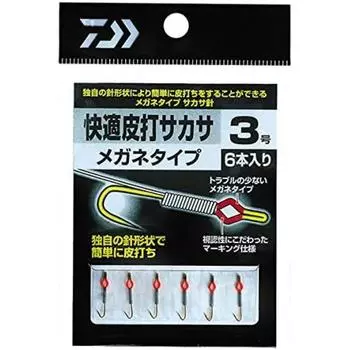 Daiwa DAIWA Удобные кожаные кожаные крючки Тип очков Разный размер 3 Тип очков