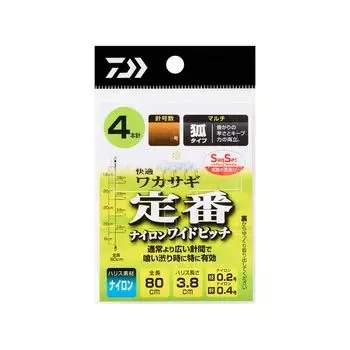 DAIWA Device Comfortable Smelt SS Standard Nylon Wide Pitch Multi 4 Pieces -0.5