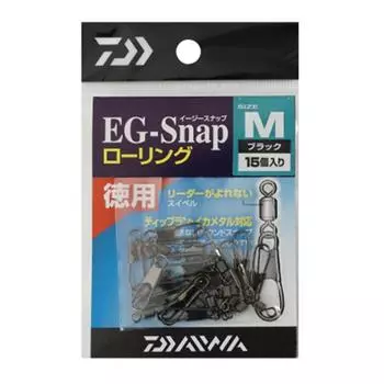 DAIWA Easy Snap M Rolling B Toku чёрный