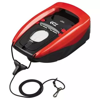 DAIWA Fishing Bait Box Yufune AF-600R Black/Red