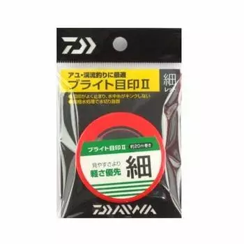 Daiwa Float For Mountain Stream B Mejirushi 2 Hoso Red