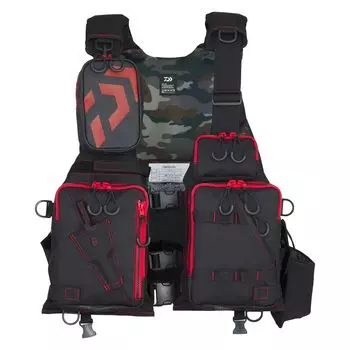 DAIWA Float Game жилет черный красный бесплатно DF-6224
