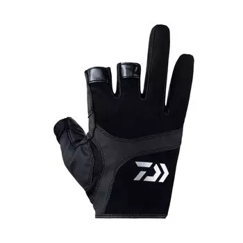 [Daiwa] Game Gloves 3 Cut DG-8023 Black XL