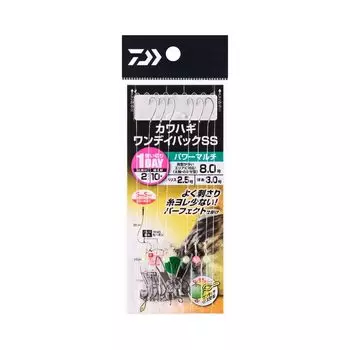 DAIWA HookFishhook Filefish One Day Pack SS Power Multi 8.0