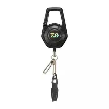 DAIWA Line Cutter II 40S with Carabiner Reel Black чёрный