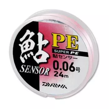 DAIWA PE Line Ayu Sensor 24m Pink No. 0.06 розовый