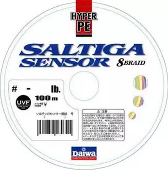 Daiwa PE Line Saltiga Sensor 300m 90lb Multicolor 4633215