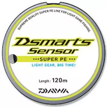Daiwa PE Line Sensor 120m D-Marts No. 0.3 Multi-color