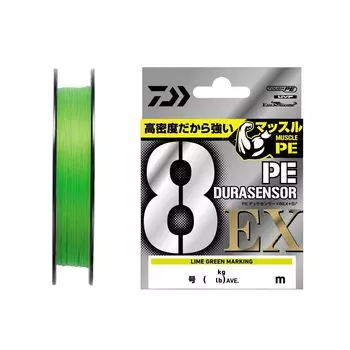 DAIWA PE Line UVF PE Durasensor 200м Лаймово-зеленая маркировка X8EX+Si3 Нет. 0,4 (8,5 фунтов)