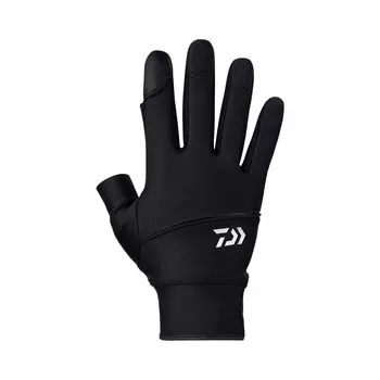 Daiwa Перчатки для кастингов 2 Cut DG-3023W Black XL Fishing