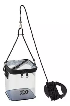 Daiwa Портативный Рыболовный Прозрачный Насос для Воды, Черный, 15(К)