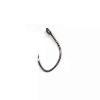 DAIWA Presso Single Hook SS без бородки, короткий, многофункциональный рыболовный крючок № 6 чёрный