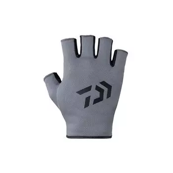 DAIWA Quick Dry Gloves 5 Cut Black L DG-6523