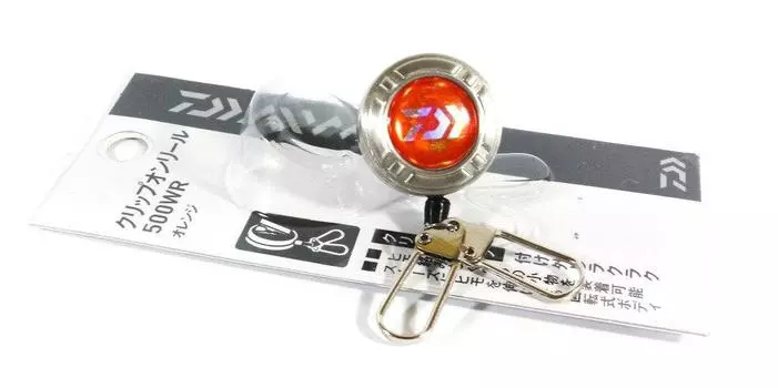 DAIWA Reel 500WR Orange Clip-on