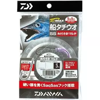 Daiwa Рыболовный крючок Daiwa для абордажной сабли с крючком Harris 2 0 10 Saxus multi 51095