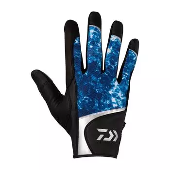 [Daiwa] Salt Game Gloves DG-7124 Ocean Camo L