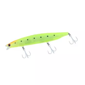 DAIWA Seabass Lure Shoreline Shiner Z Vertis Matte Transparent Chart Sardine R140S-SSR