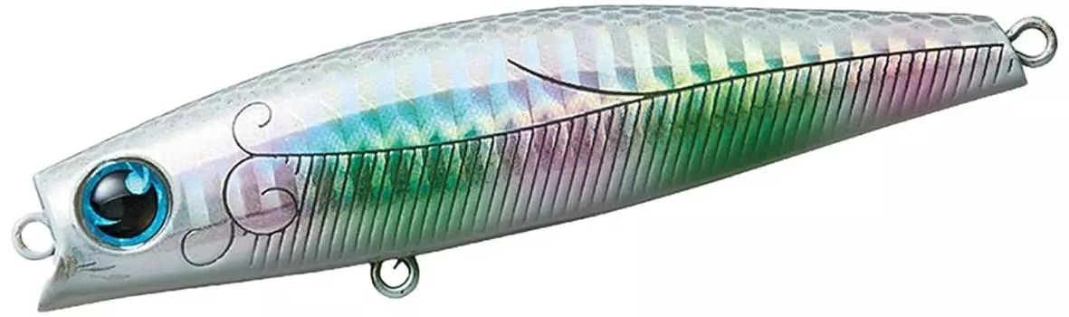 DAIWA Seabass Minnow More Than Solaria White Night 70F Lure