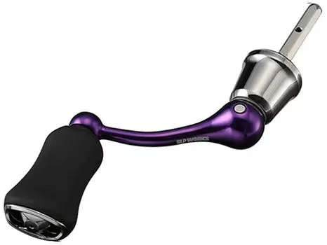 Daiwa Slp Works SLPW Machine Cut Shaft Handle Set Shape with Handle 40mm Purple (Я Кноб) фиолетовый