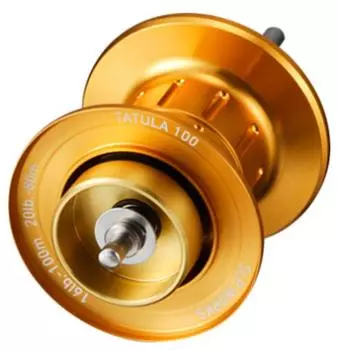 Daiwa SLP WORKS TATULA 100 spool.