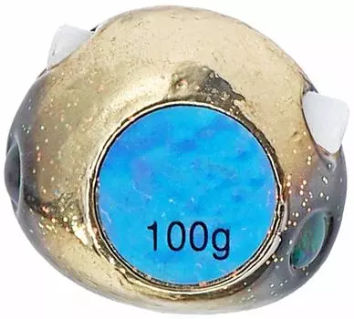 DAIWA Tairaba Beniga Bay Rubber Free TG Head 100g Plated Gold Lure