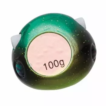 DAIWA Tairaba Beniga Bay Rubber Free TG Head 120g Beniga Green Lure