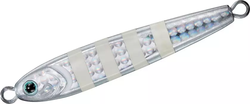 Daiwa TG Bait 180 3D Silver Zebra Glow Lure