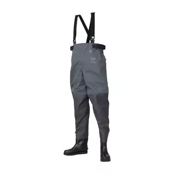 DAIWA Tight Fit Super Breath Waders L Серый (Талия высокая)