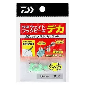 Daiwa Удобные бусины-крючки Deca Luminous