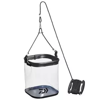 Daiwa Water Bucket Clear Black S21(K)