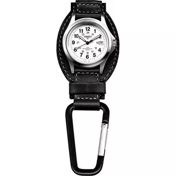 Dakota Watch Company Кожаные полевые часы с клипсой Кожаные полевые часы с клипсой (черный) [Элемент]