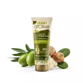 Dalan d Olive Крем для рук и тела питательный 75 мл