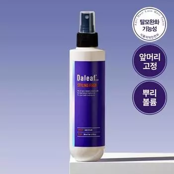 Dalif Glam Styling Фиксатор для волос 200 мл (Облегчение симптомов выпадения волос/укрепление кожи головы),Корейские средства для волос Hair fixer + hair roll set